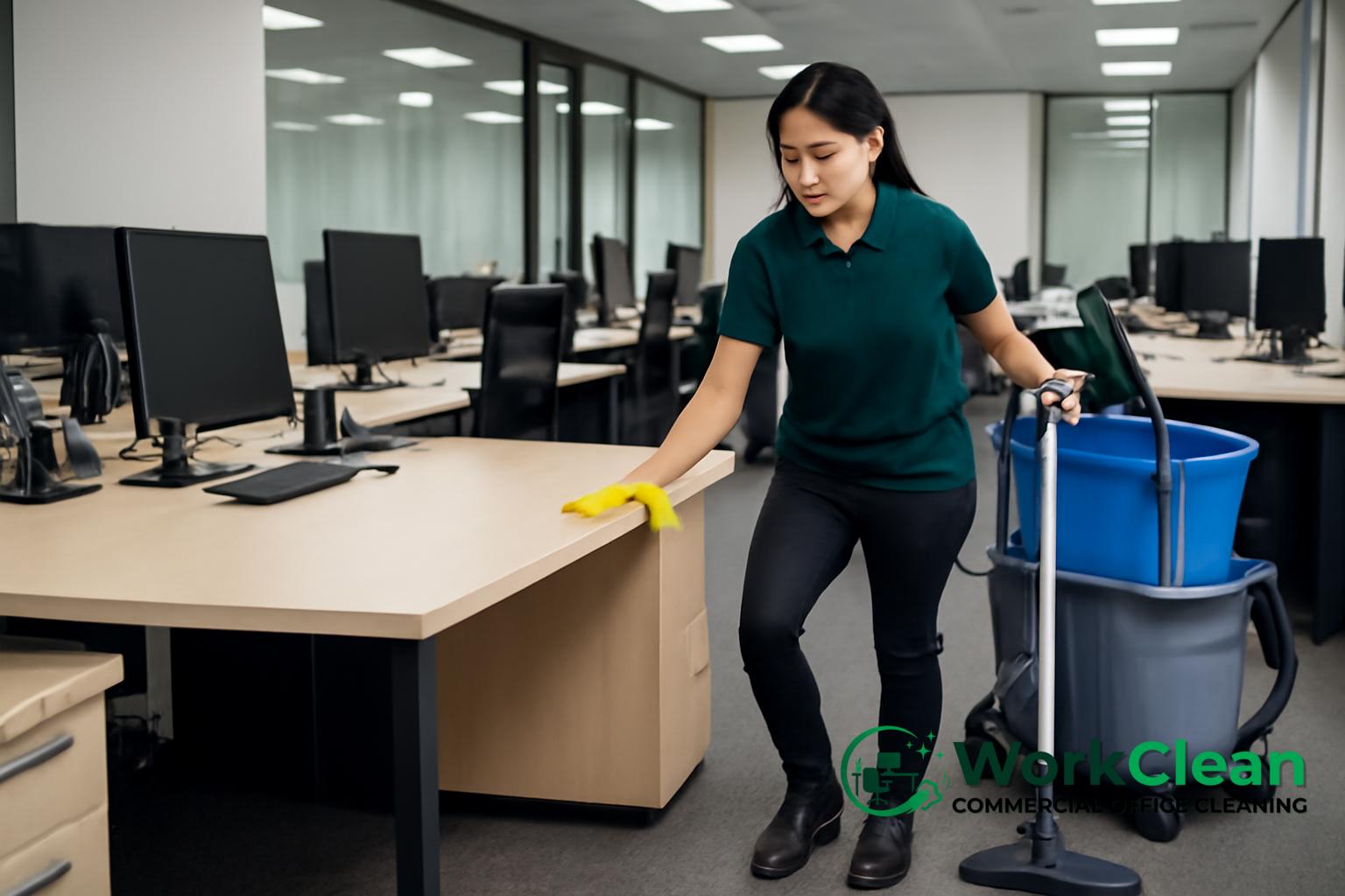 How Can Office Cleaning Be Done Without Disturbing Personal Workstation Items by WorkClean Commercial Office Cleaning Singapore