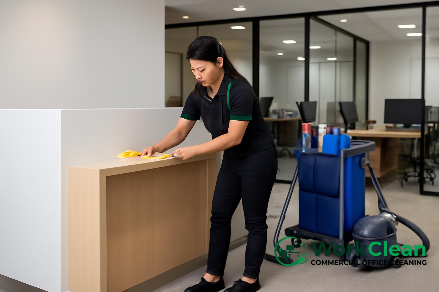 How Can Office Cleaning Help Maintain a Presentable Reception Area by WorkClean Commercial Office Cleaning Singapore